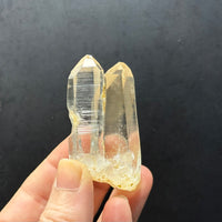 Lemurian Quartz Twin Crystal