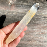 Golden Healer Blue Smoke Lemurian Quartz - 14