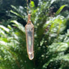 Lemurian Quartz Crystal Pendant