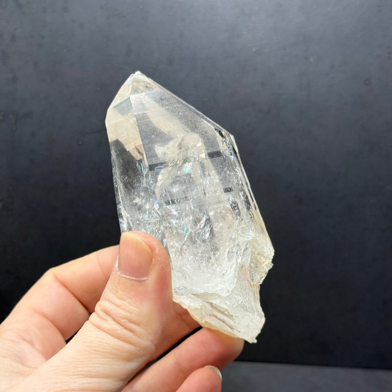 Lemurian Quartz Twin Crystal