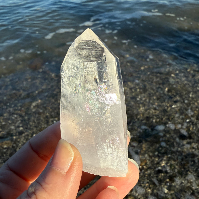 Lemurian Quartz Crystal