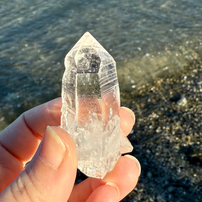 Lemurian Quartz Double Terminated Crystal