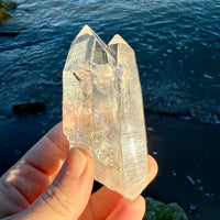 Lemurian Quartz Twin Crystal