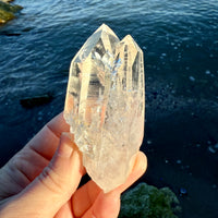 Lemurian Quartz Twin Crystal