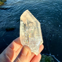 Lemurian Quartz Twin Crystal