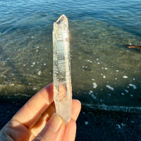 Lemurian Quartz Crystal