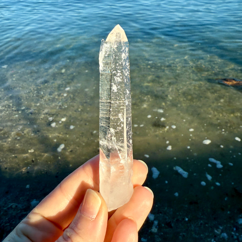 Lemurian Quartz Crystal