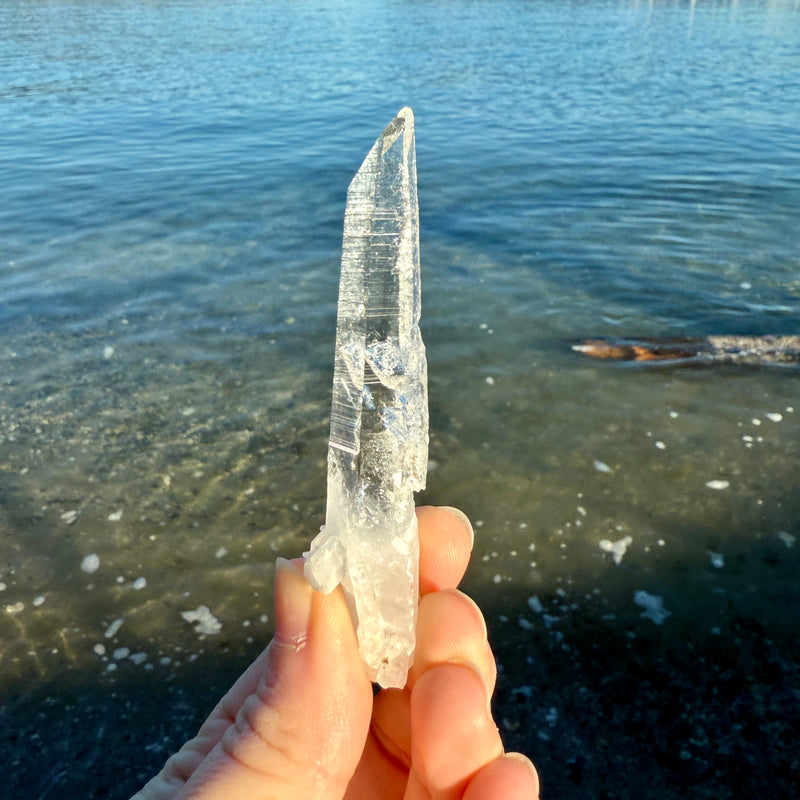 Lemurian Quartz Crystal