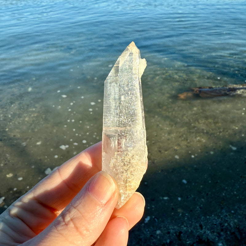 Lemurian Quartz Crystal