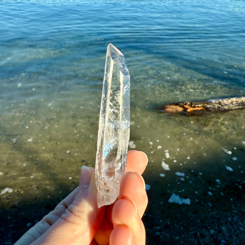 Lemurian Quartz Crystal