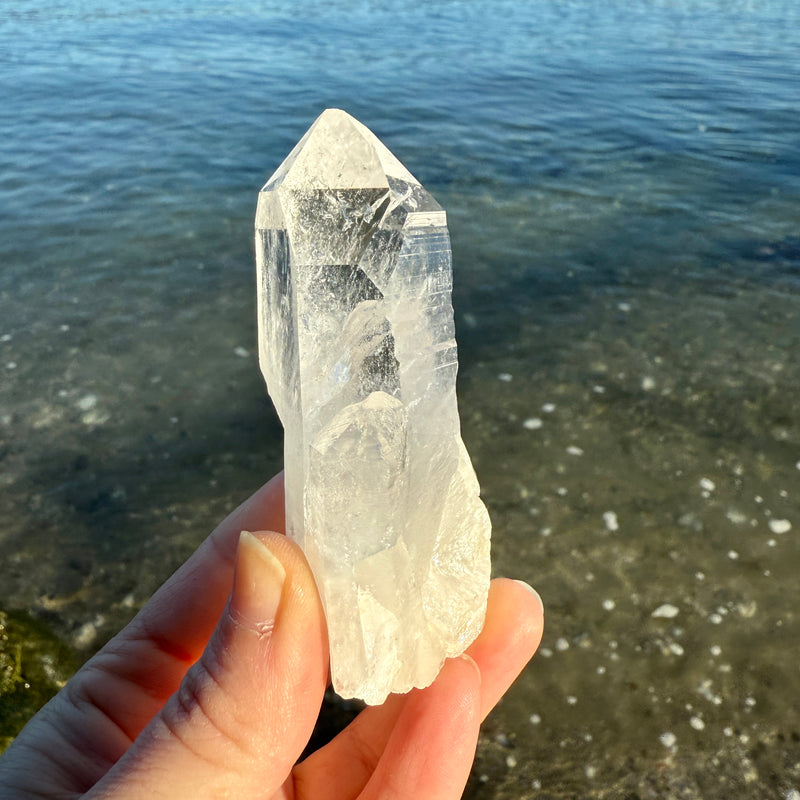 Lemurian Quartz Crystal