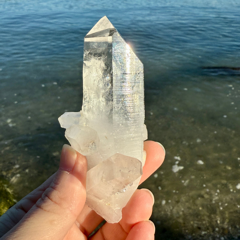 Lemurian Quartz Crystal