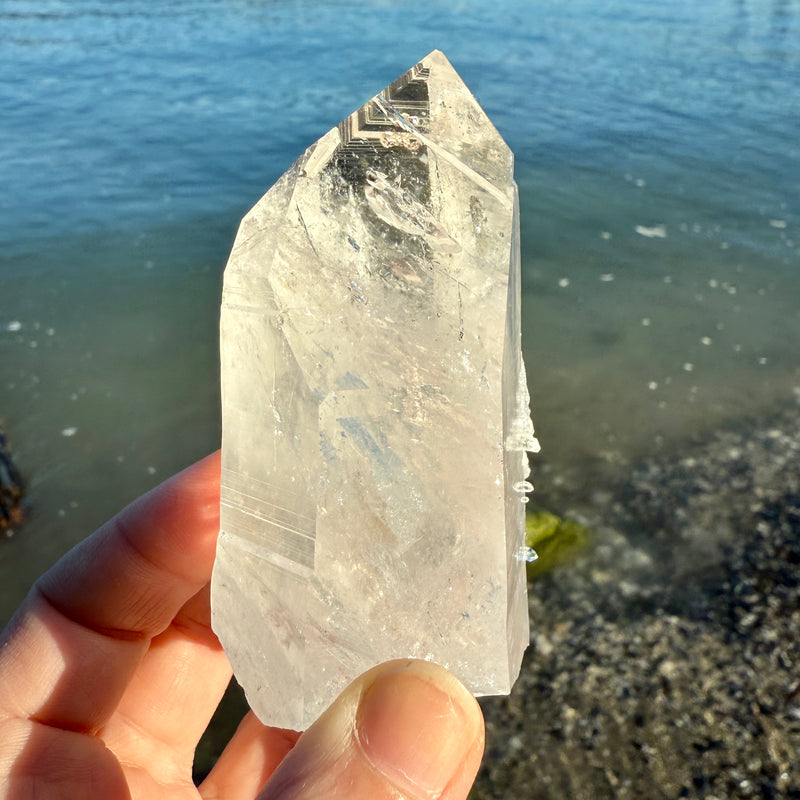 Lemurian Quartz Crystal