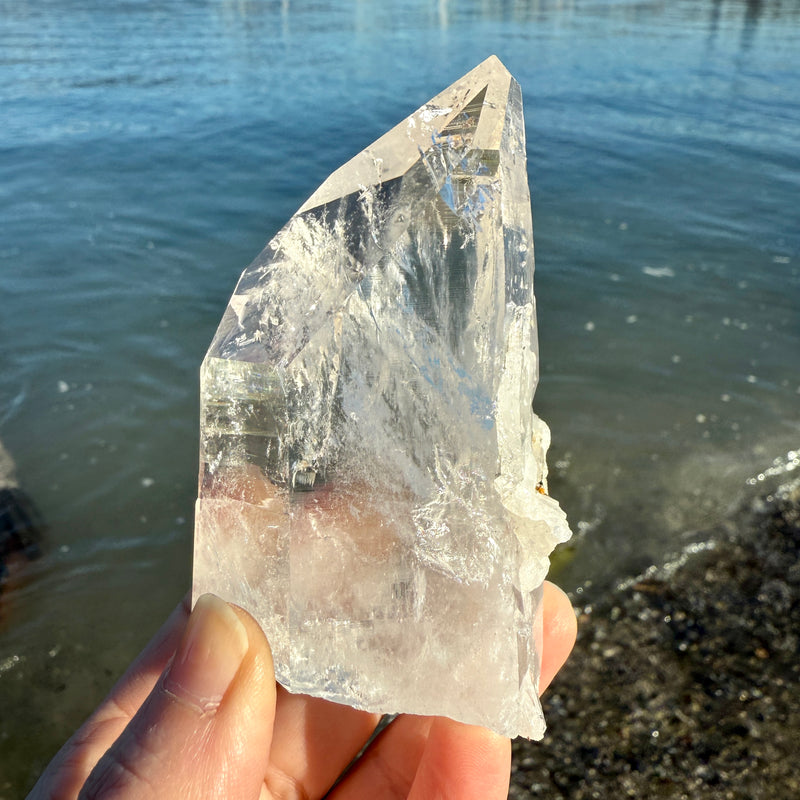 Lemurian Quartz Crystal