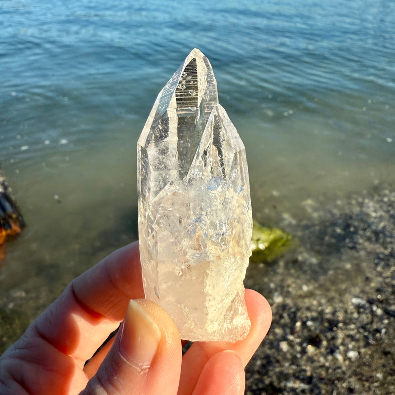 Lemurian Quartz Crystal