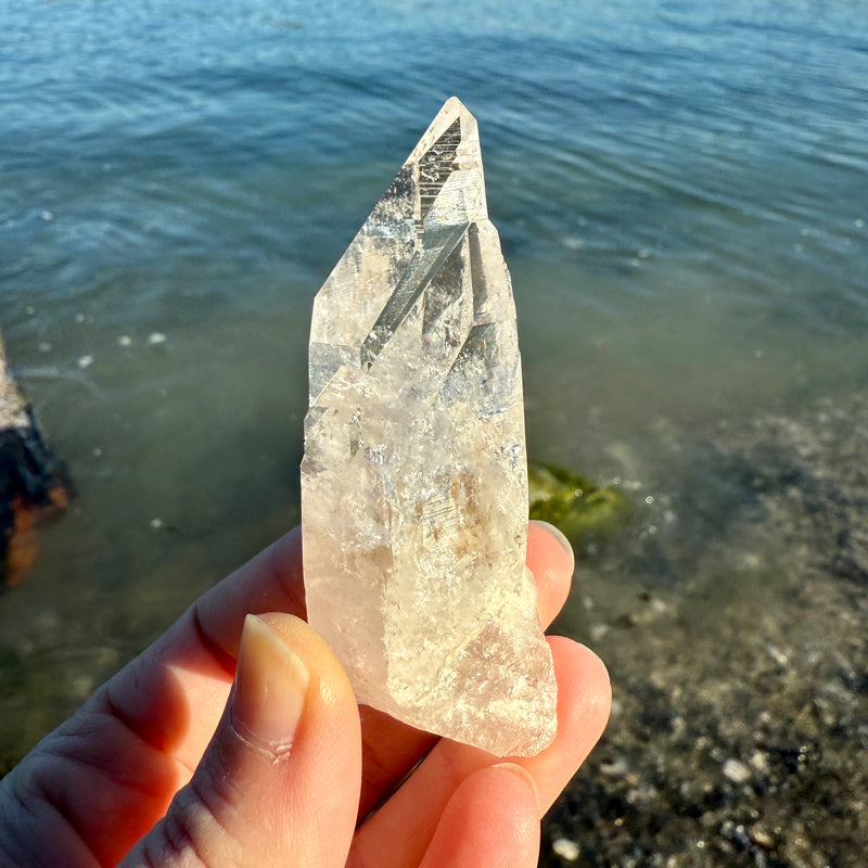 Lemurian Quartz Crystal