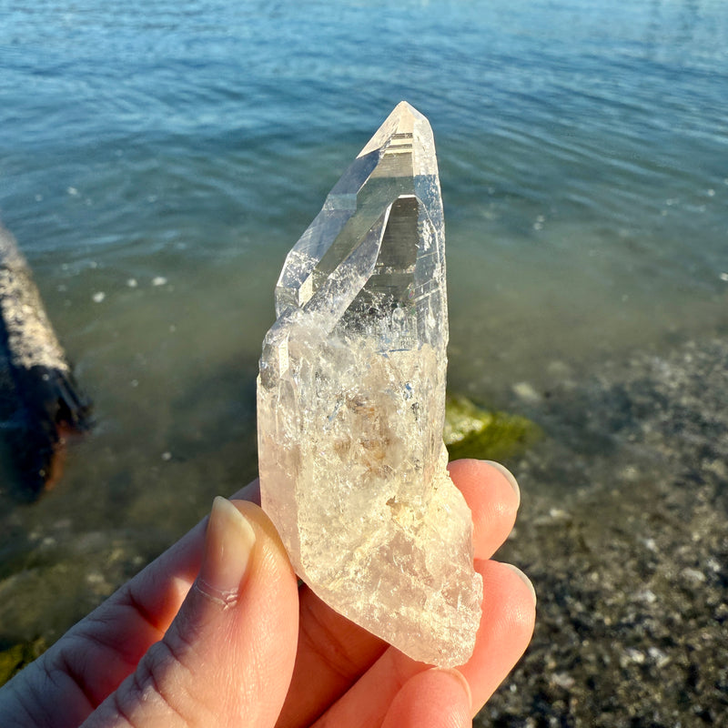 Lemurian Quartz Crystal