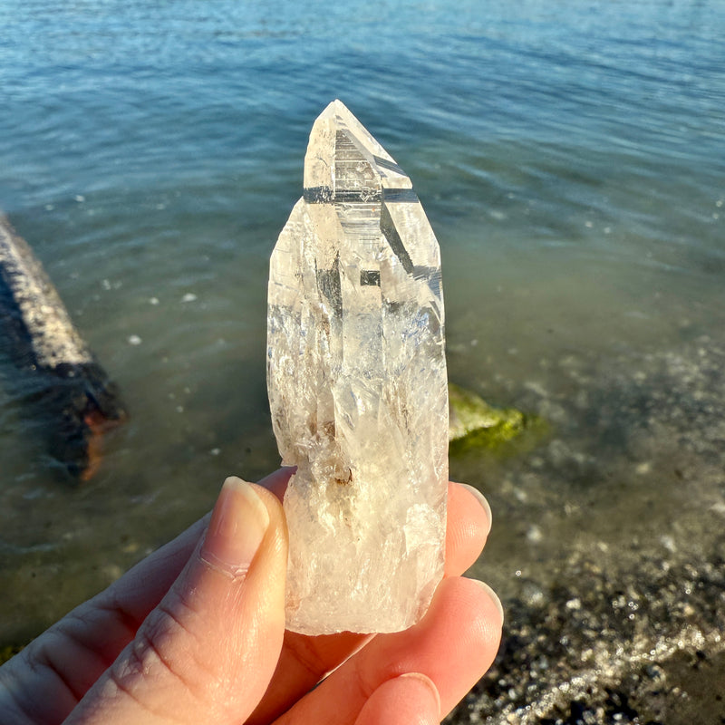 Lemurian Quartz Crystal