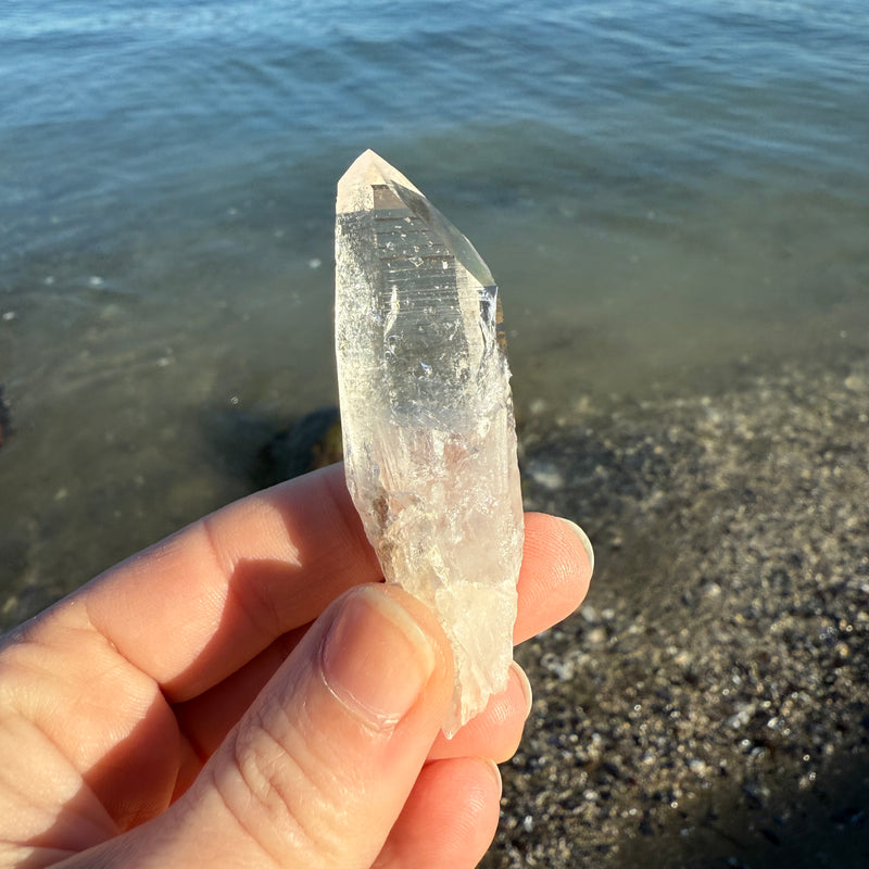 Lemurian Quartz Crystal