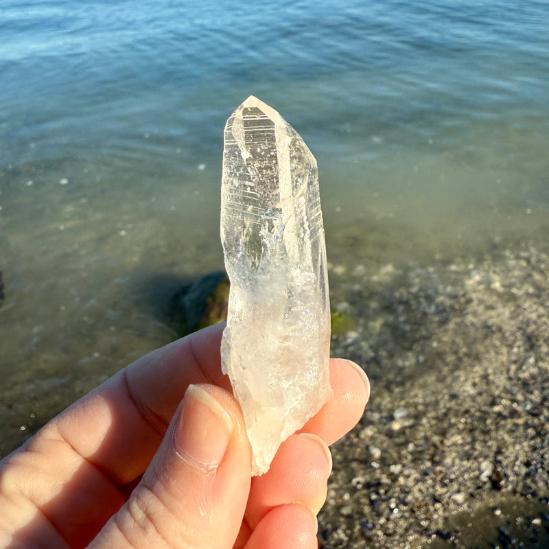 Lemurian Quartz Crystal