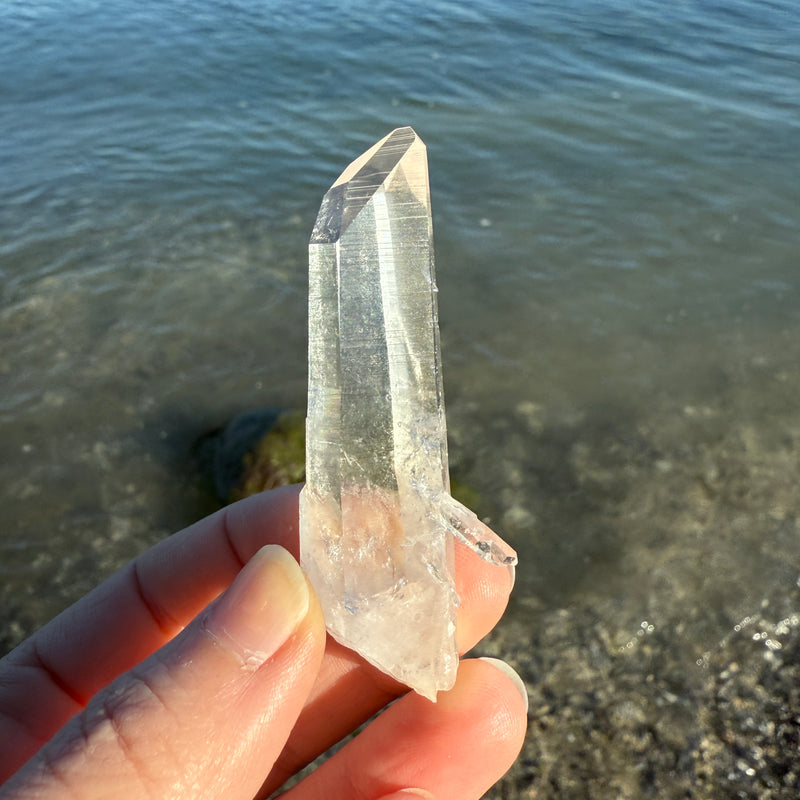 Lemurian Quartz Crystal