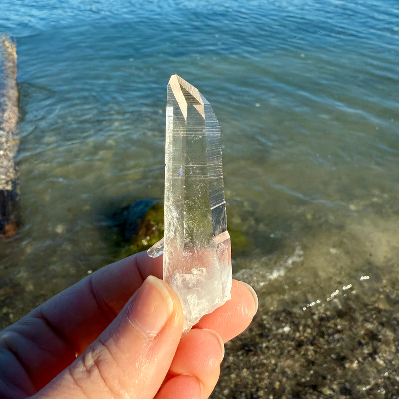 Lemurian Quartz Crystal