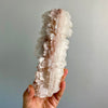 Pink Lemurian Faden Quartz Cluster