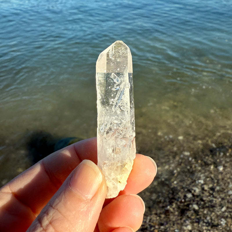 Lemurian Quartz Crystal