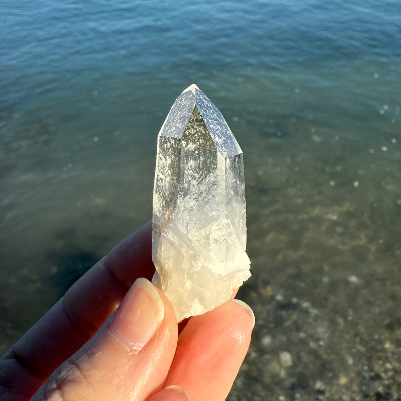 Lemurian Quartz Crystal