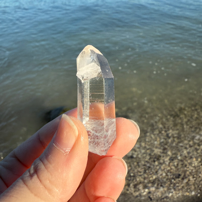 Lemurian Quartz Crystal