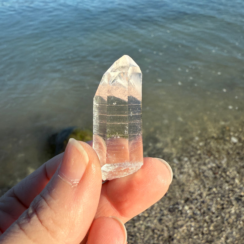 Lemurian Quartz Crystal