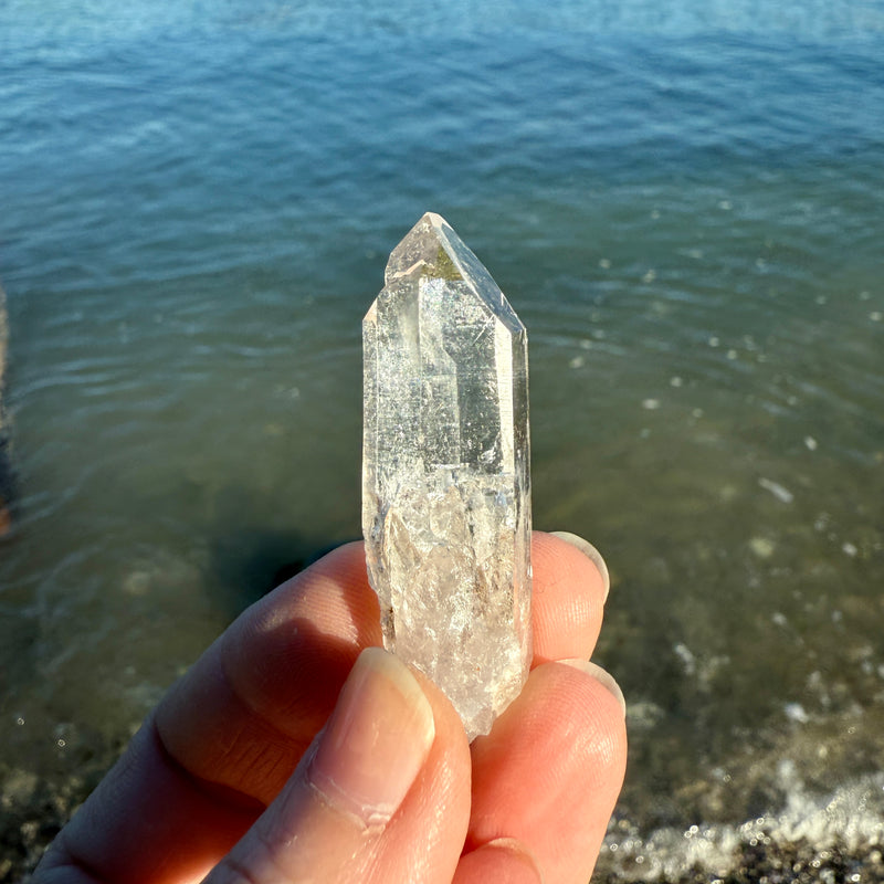 Lemurian Quartz Crystal