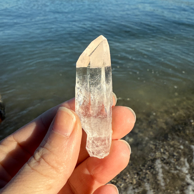 Lemurian Quartz Crystal