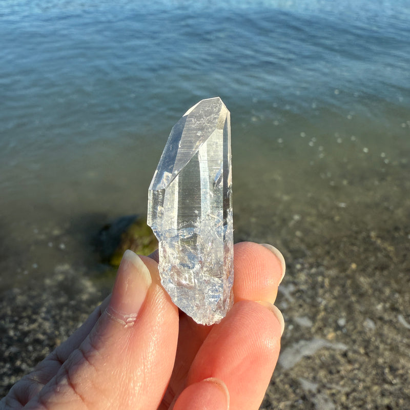 Lemurian Quartz Crystal