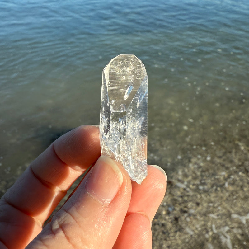 Lemurian Quartz Crystal