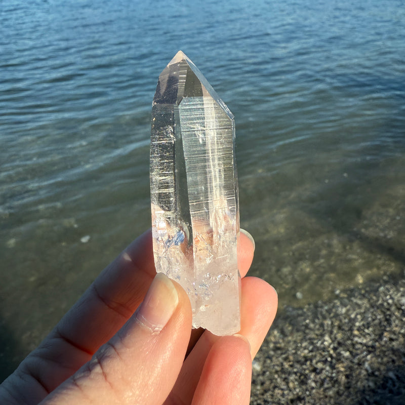 Lemurian Quartz Crystal