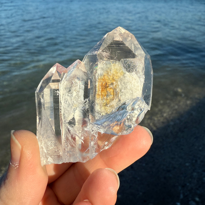 Lemurian Quartz Channeling Crystal