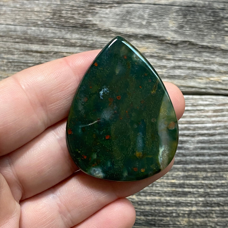 Bloodstone Cabochon - 5