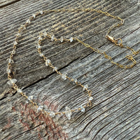 Herkimer Diamond Quartz Necklace