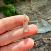 Pink Tourmaline Crystal Pendant