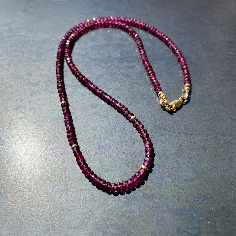 Garnet Necklace