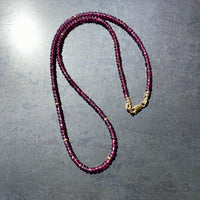 Garnet Necklace