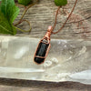 Black Tourmaline Crystal Pendant