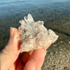 Pink Lemurian Quartz Cluster