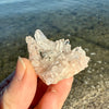 Pink Lemurian Quartz Cluster