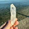 Lemurian Blue Smoke Phantom Quartz