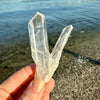 Lemurian Blue Smoke Phantom Quartz