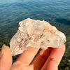 Pink Lemurian Quartz Cluster