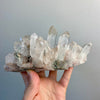 Pink Lemurian Quartz Cluster - 26