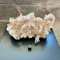 Pink Lemurian Quartz Cluster - 27